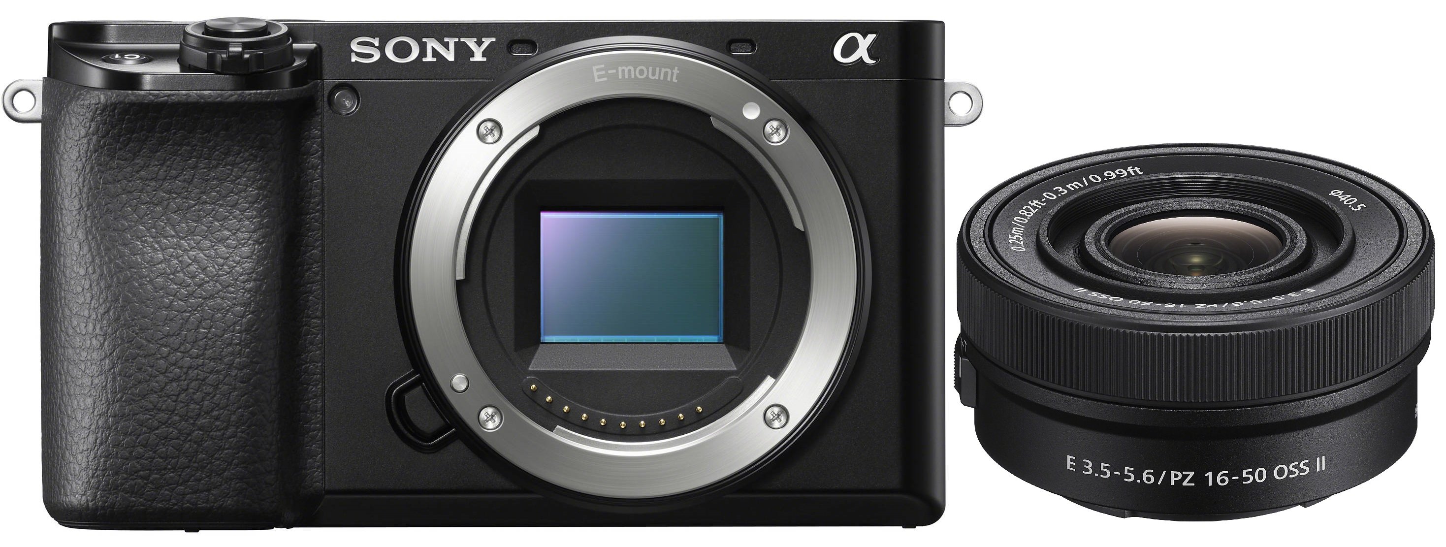 Sony A6100 Interchangeable Lens Camera with E PZ 16-50mm