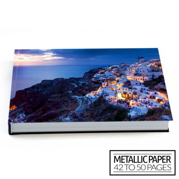 16x12 Flush Mount Hardcover Photo Book / Metallic Paper (42-50 Pages) -  Orleans Camera
