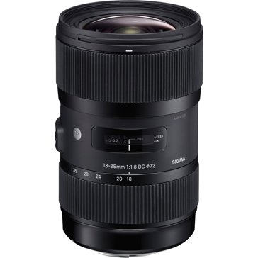 Sigma 18-35mm F1.8 DC HSM for Nikon - Zone Image Châteauguay