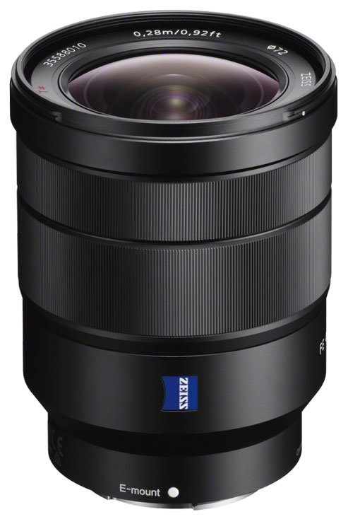 Sony Vario-Tessar T* FE 16-35mm F4 ZA OSS Wide Angle Zoom Lens