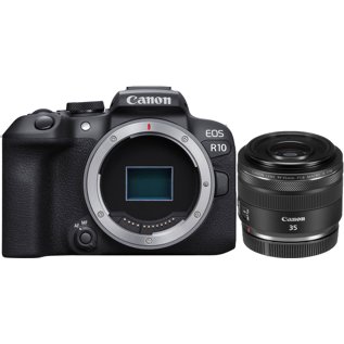 Canon EOS R10 Mirrorless Camera with RF 35mm f1.8 IS Macro STM ...