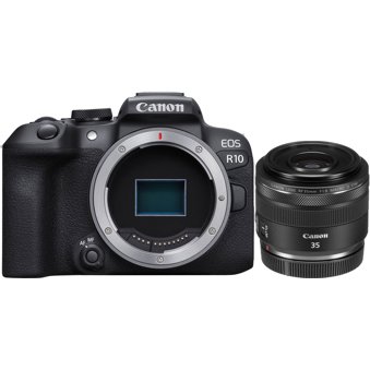 Canon EOS R10 Mirrorless Camera with RF 35mm f1.8 IS Macro STM Lens
