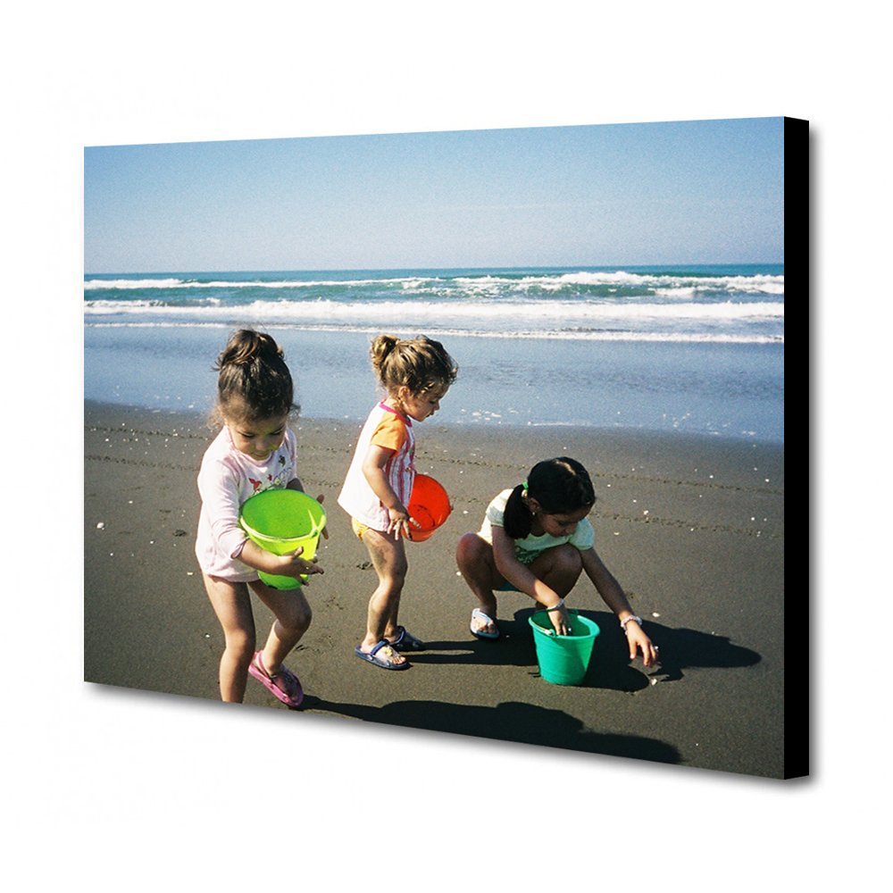 20 x 16 Canvas - 1.25 inch Black Wrap