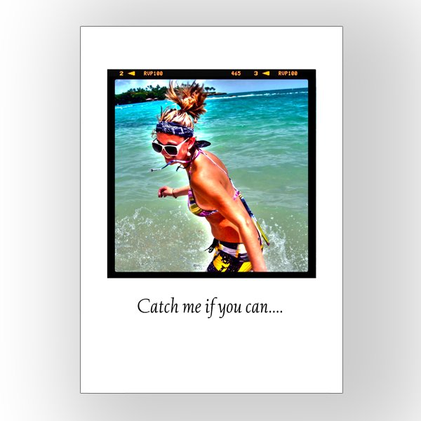 5x7 Vertical 1 Sided Card