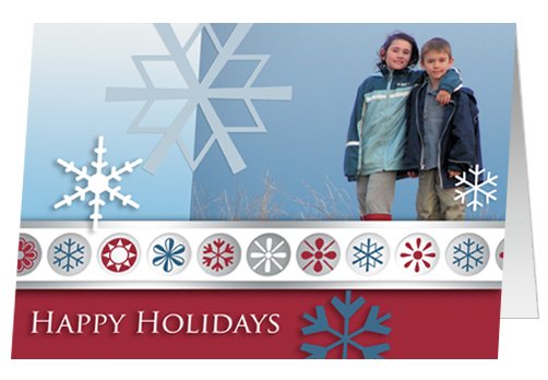 Happy Holidays Snow Flakes