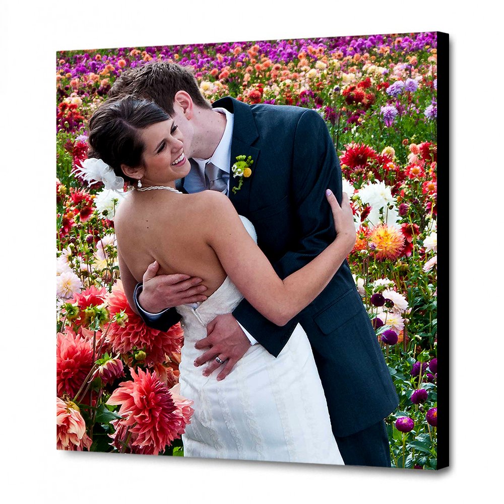 30 x 30 Canvas - 1.25 inch Black Wrap