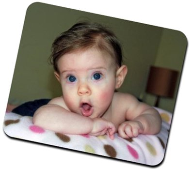 Standard Large Mouse Pad with 1 full image 9.5 x 8