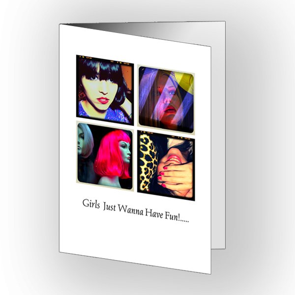 5x7 Vertical Folded Card