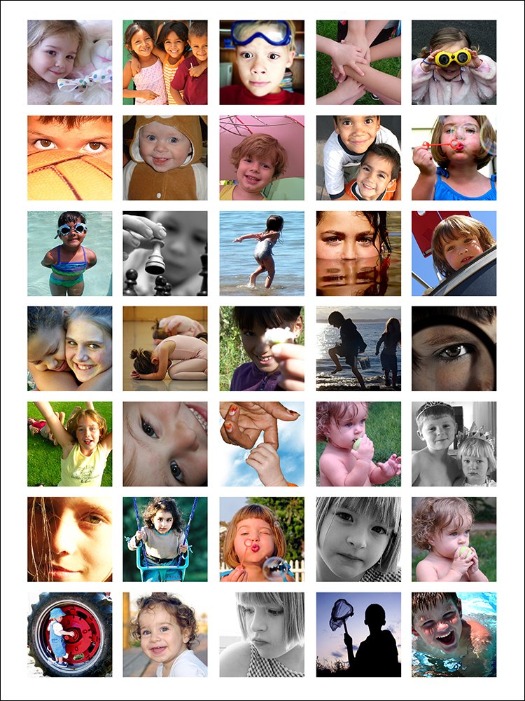 Sharp Prints 18x24 Collage (35 photos) - Sharp Prints