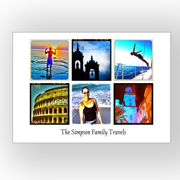 5x7 Horizontal 1 Sided Card