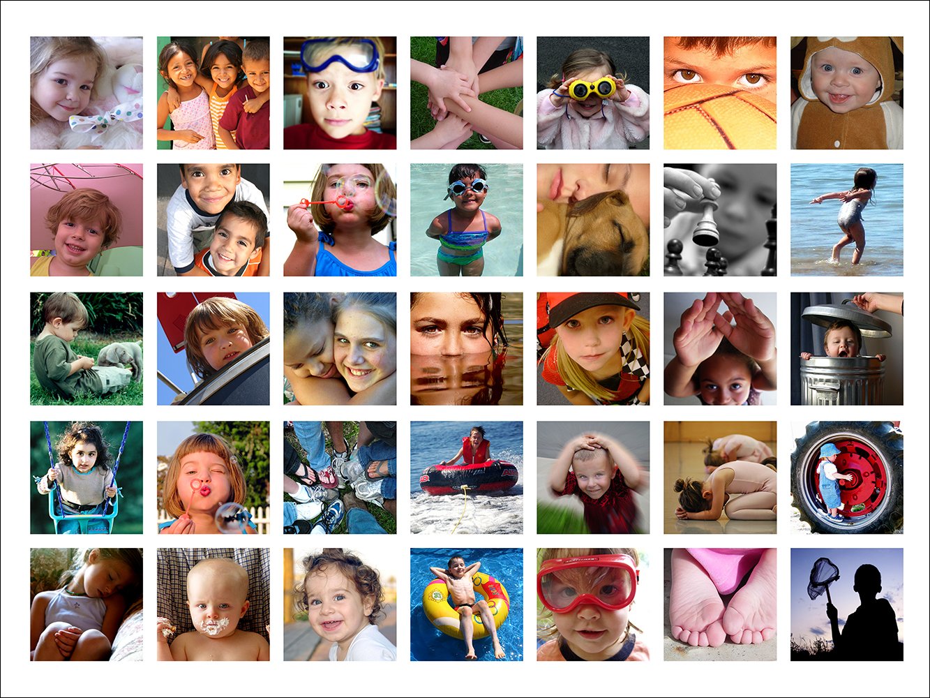 24x18 - 35 Photos Collage