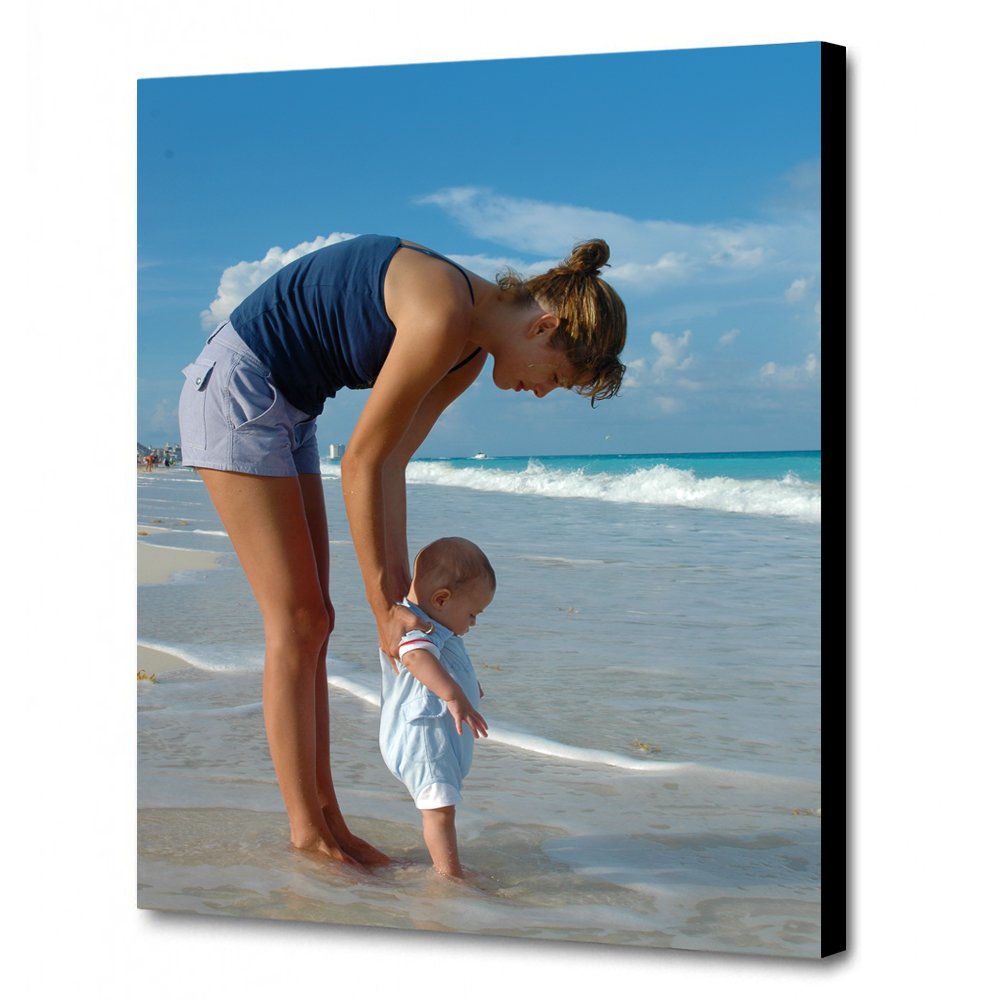 A1 - 59.4 cm x 84.1 cm Canvas - 1.5 inch Black Wrap