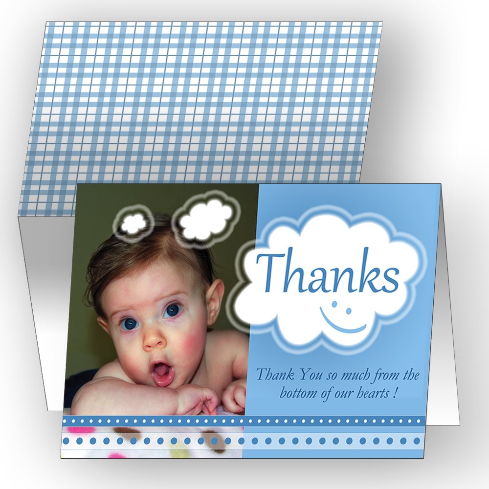 Thankful Thoughts - Blue