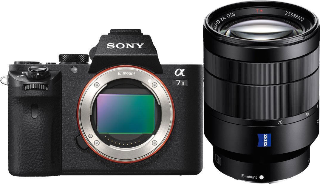 Sony A7II Full-frame Mirrorless Interchangeable-Lens Camera With FE 24 ...