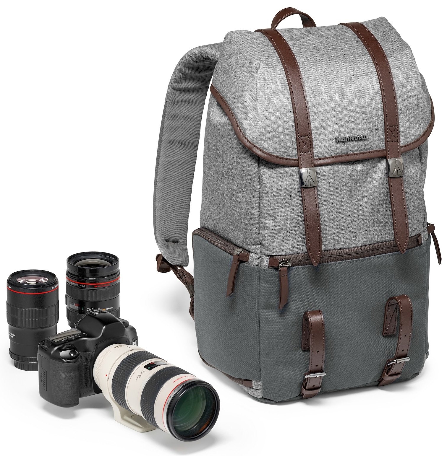 Manfrotto Windsor Camera and Laptop Backpack for DSLR Royal Photo - Main Image