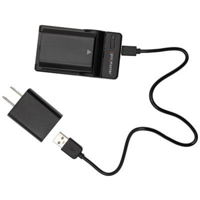 ProMaster Battery and USB-Charger Kit for Canon LP-E10 #2313 - The Film  Center