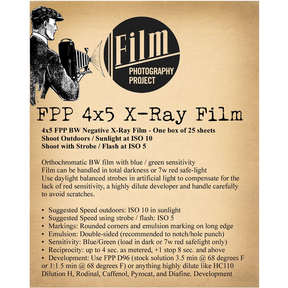 Film Photography Project X-ray