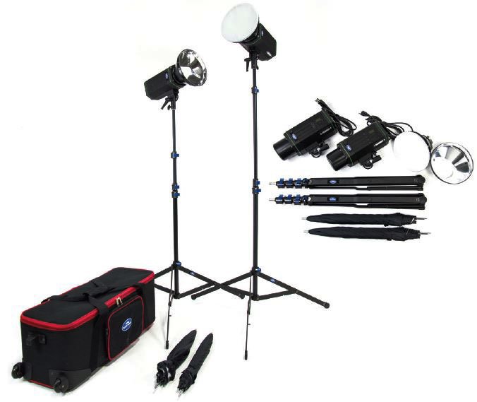 Savage Universal 2000 Watt 2x1000W LED Location Light Kit #LED200K ...