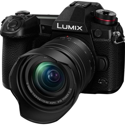Sluipmoordenaar Carrière solo Panasonic Lumix G9 Mirrorless Camera Kit with G Vario 12-60mm f/3.5-5.6  ASPH. POWER O.I.S. Lens - Nelson Photo Supplies