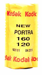 Kodak Portra 160 color 120 film Burlington Camera