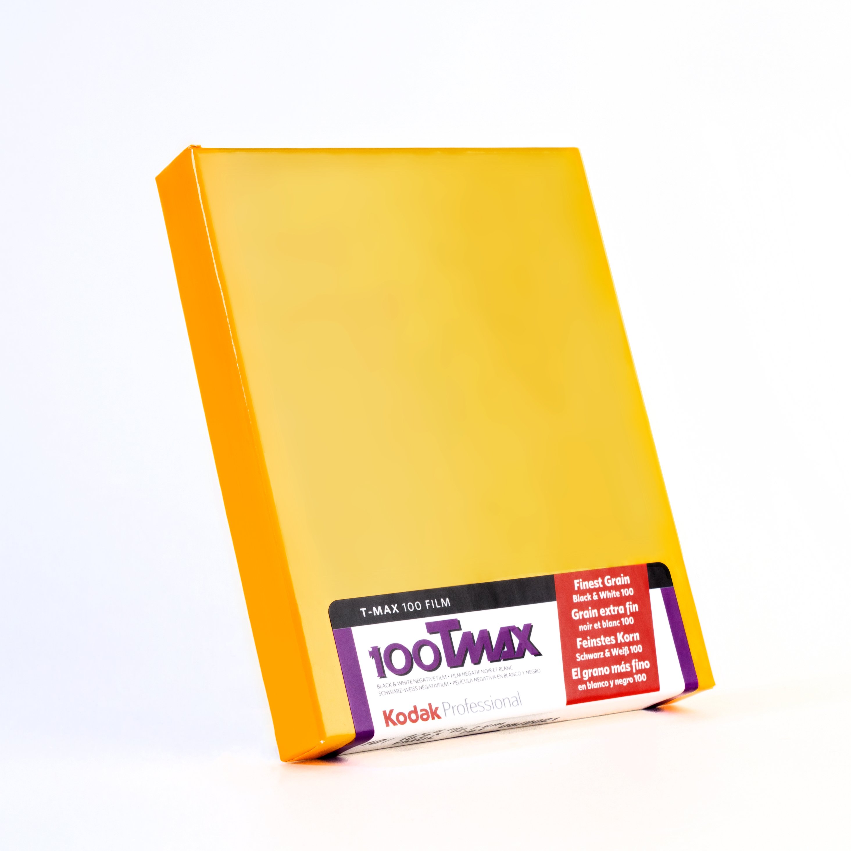 Kodak Professional T-Max 100 ISO 4x5 Black and White 10 Sheets