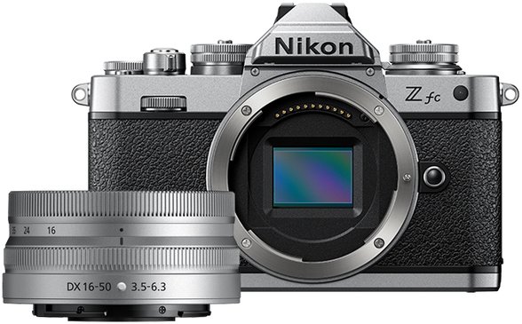 Nikon Z fc Mirrorless Digital Camera with NIKKOR Z DX 16