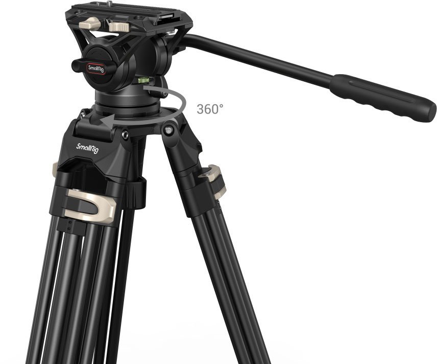 Smallrig AD-01 Heavy-Duty Tripod with Fluid Head