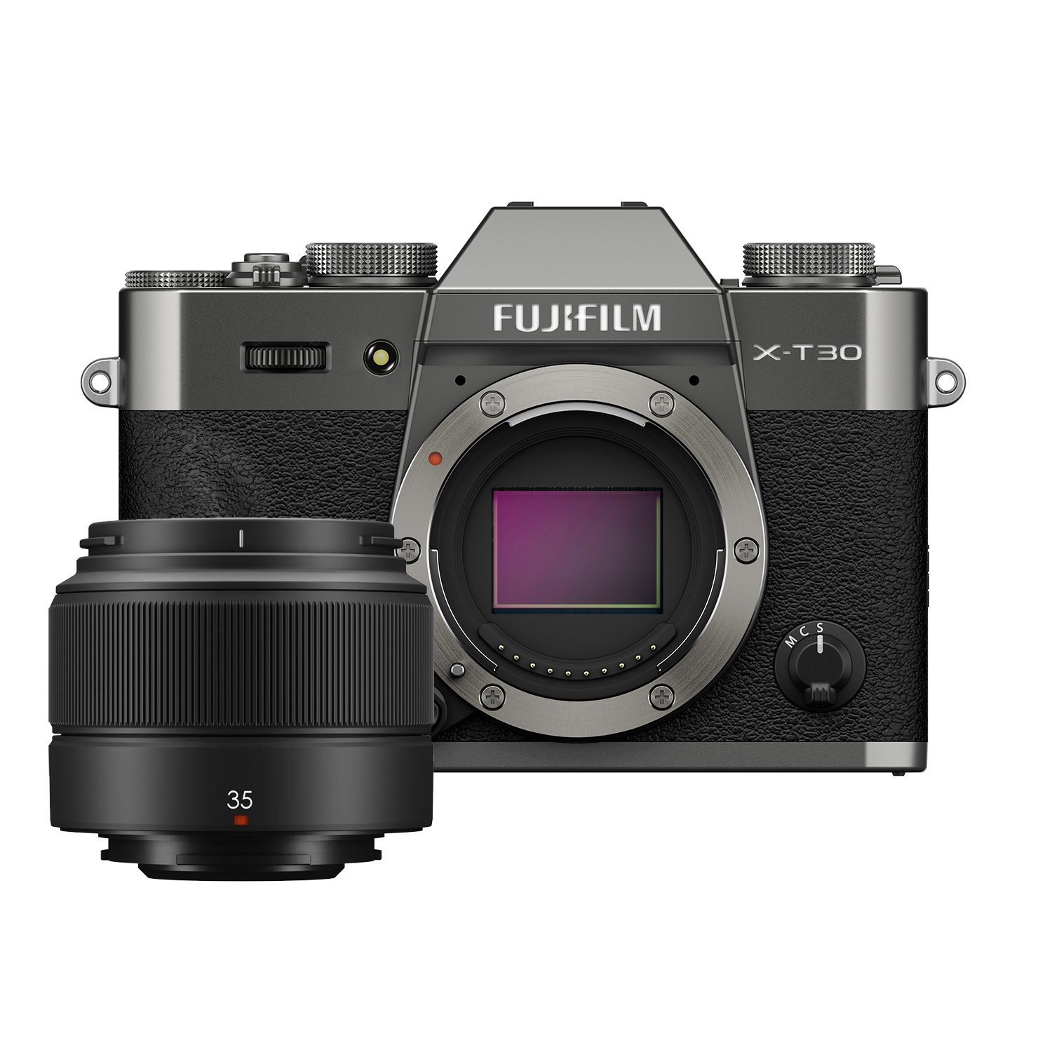 Fujifilm X-T30 III with XC 35mm F2 Lens Bundle - Charcoal Silver