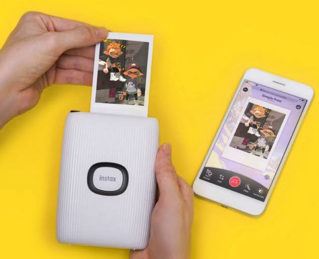 【現在廃盤・新品】instax mini Link 2 Splatoon3 INSTAX mini Link 2 SPECIAL EDITION クレイホワイト『スプラ