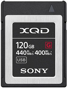 Sony XQD Memory Card - G Series - 120GB - Mike's Camera