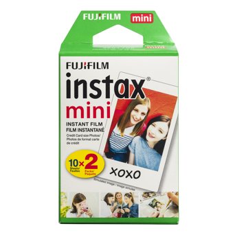 10/20 Hojas Fujifilm Photo paper Instax Mini Película Instantánea