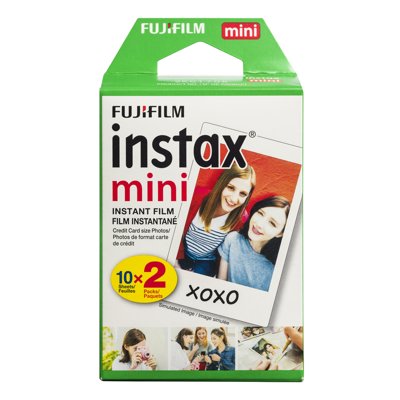 Película Fujifilm Instax Mini 2x3. Película para Instax Mini. 20