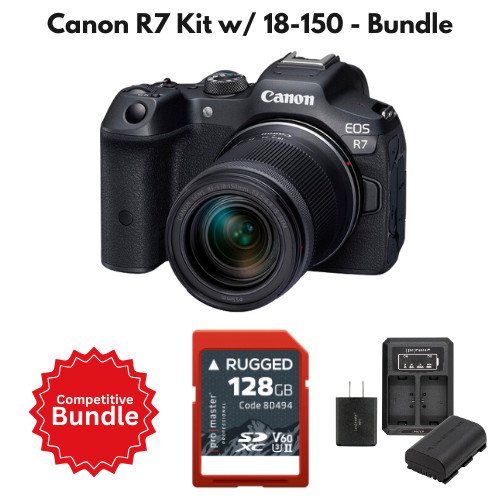 canon　model7 フルセット Canon Canon R7 Kit w/ 18-150 - Bundle - Competitive Cameras