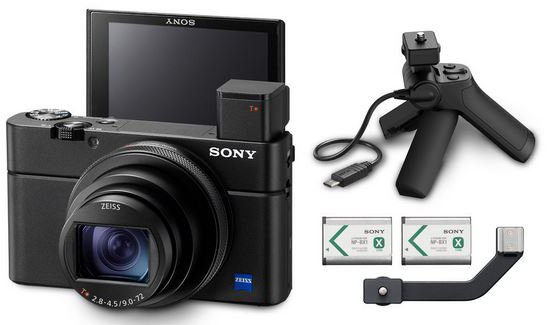 Sony RX100 VII Compact Camera DSCRX100M7G and Shooting Grip Kit