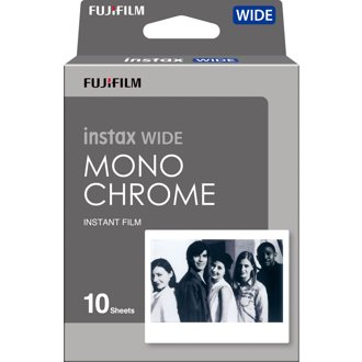 Papier photo instantané FUJIFILM Instax Mini Monochrome (x10