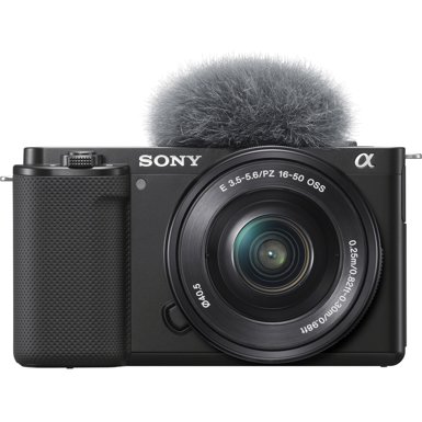 Sony ZV-E10 Interchangeable Lens Vlog Camera with E PZ 16-50mm f