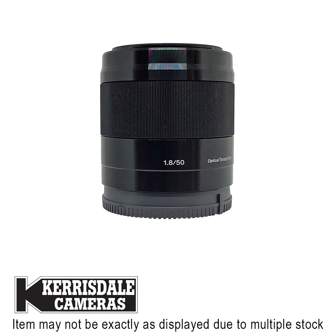 Sony-Used 50mm F1.8 OSS Lens - Good Condition - Sony E Mount - Used # 587.575A18OSS
