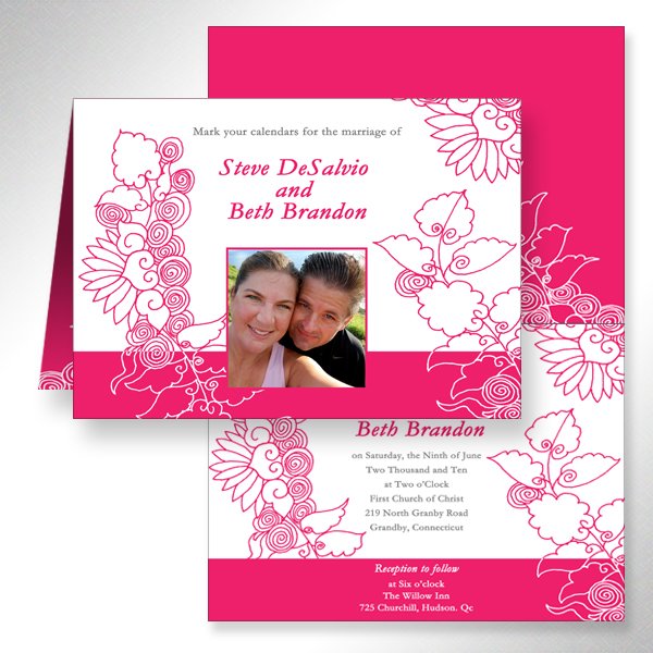 Fresh Floral - Fuchsia