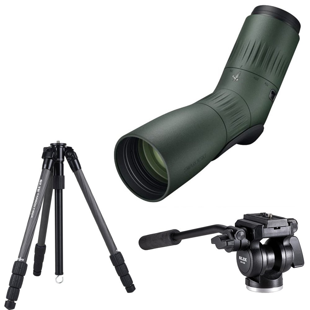 Swarovski Optik ATC 17-40x56 Spotting Scope Green 48900 Slik