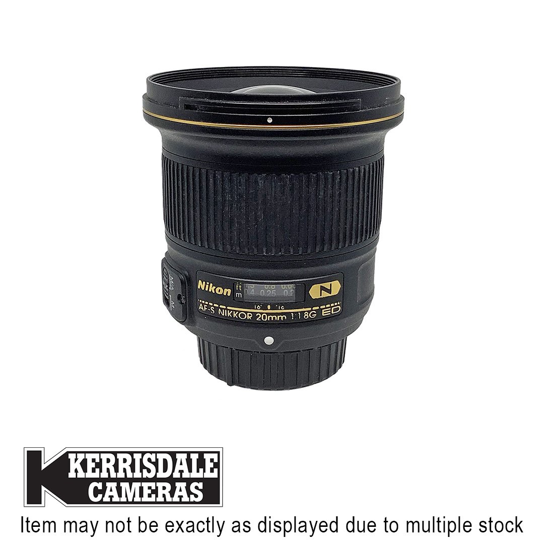 Nikon-Used 20mm F1.8 G ED AFS – Good Condition - Nikon FX Mount – Used # 587.25A2018