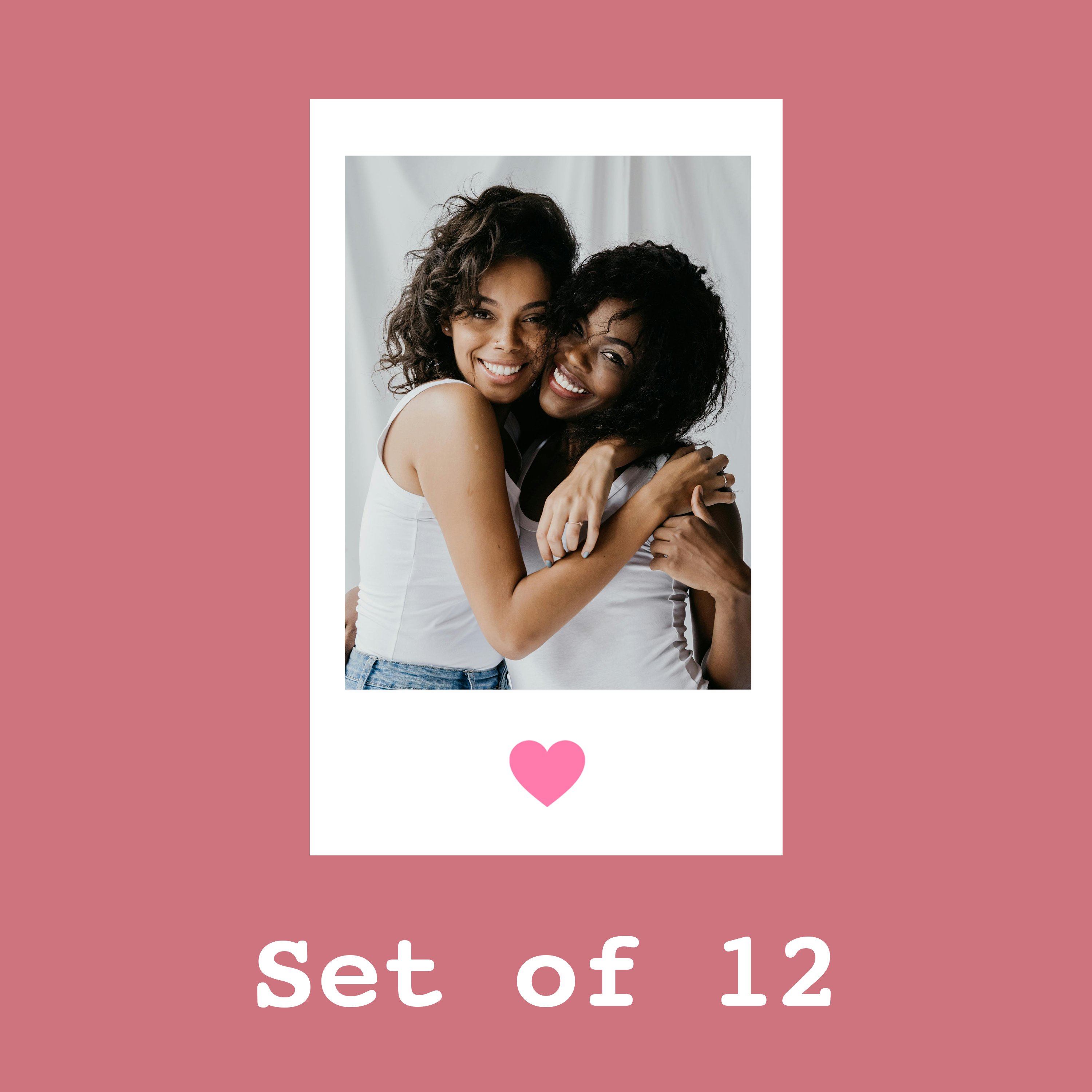 Annex Photo Digital Imaging Instax Heart Mini Style Print Set