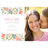 Floral - 1 Sided Save the Date