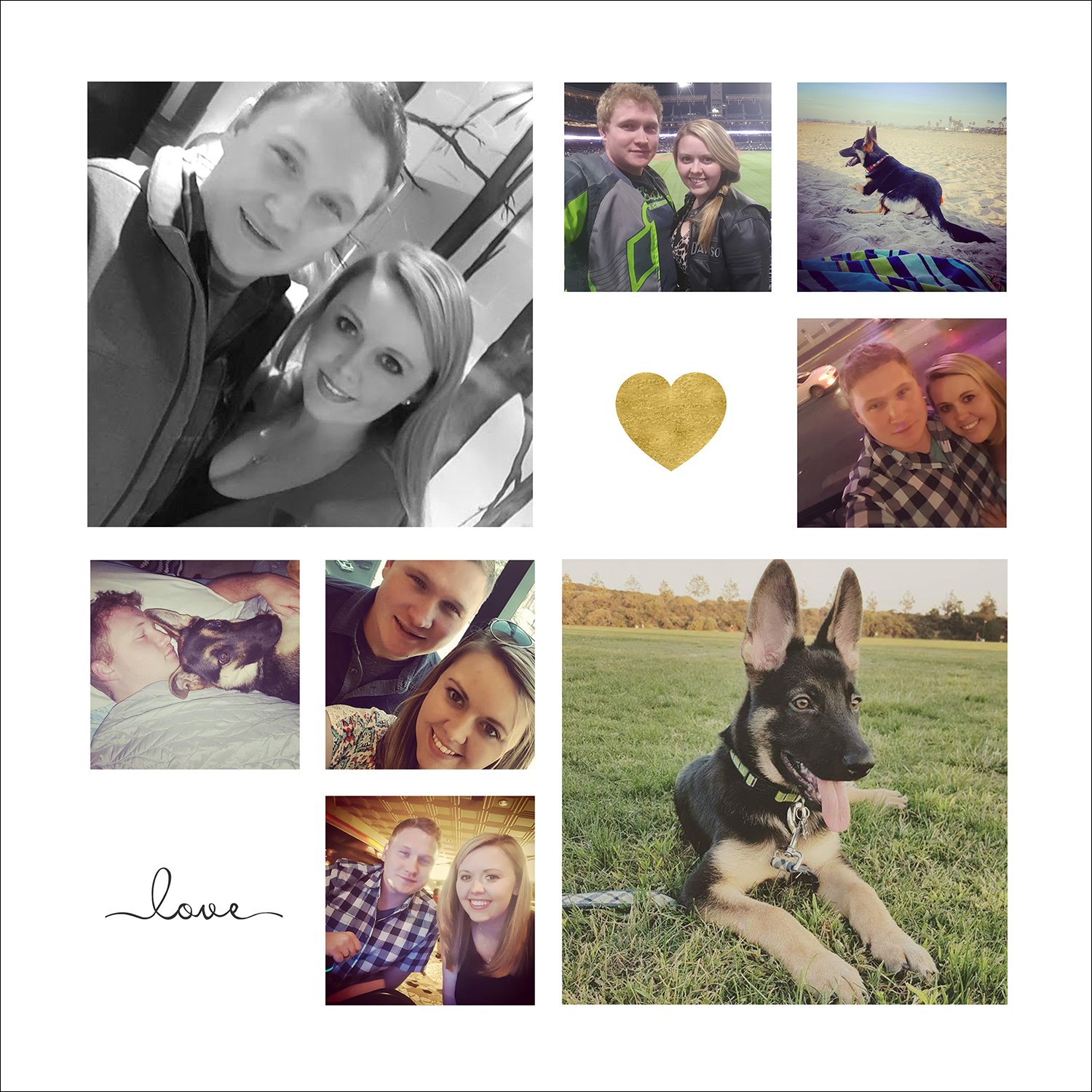 12x12-LOVE1-metal collage