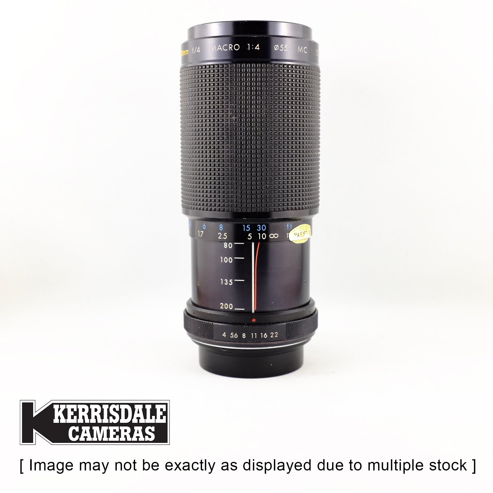 Generic 80-200mm f4 or f4.5 Yashica/Contax Generic Lens– Used # - 587.61280200T