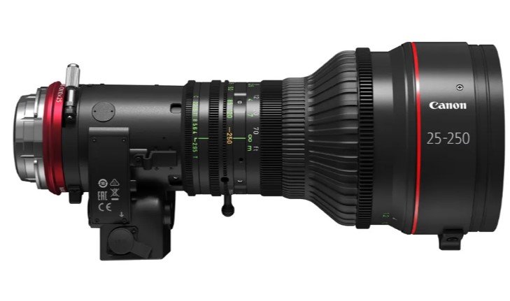 Canon CINE-SERVO 25-250mm Cinema Zoom Lens EF Mount