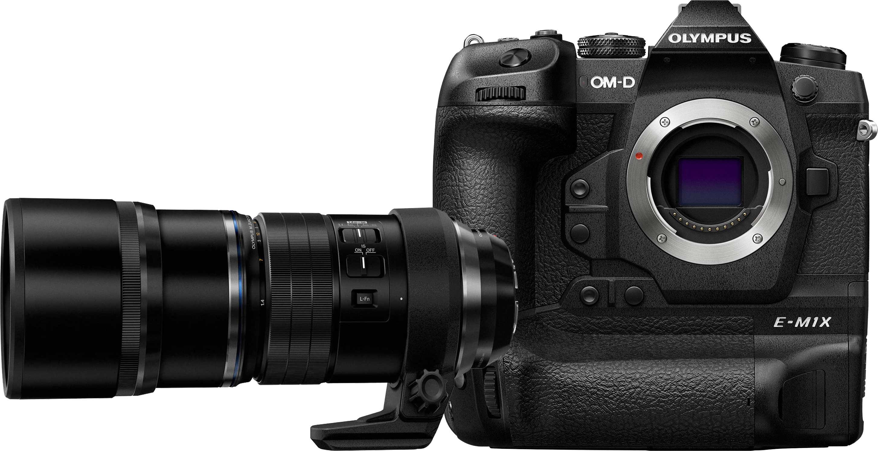 Olympus Om D E M1x System Camera With M Zuiko Digital Ed 300mm F4 0 Is Pro Lens Mike S Camera