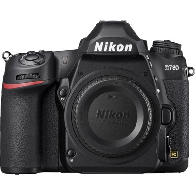 Appareil photo reflex numérique Nikon noir sur l'eau photo – Photo