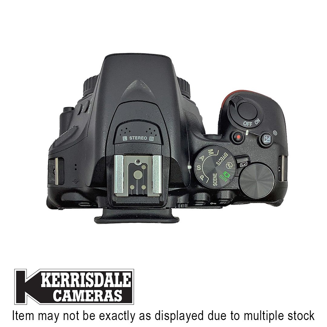 Nikon-Used D5600 Body – 24.2 Megapix 5FPS HD WiFi NFC - Good Condition - Nikon DX Mount – Used # 587.NID5600