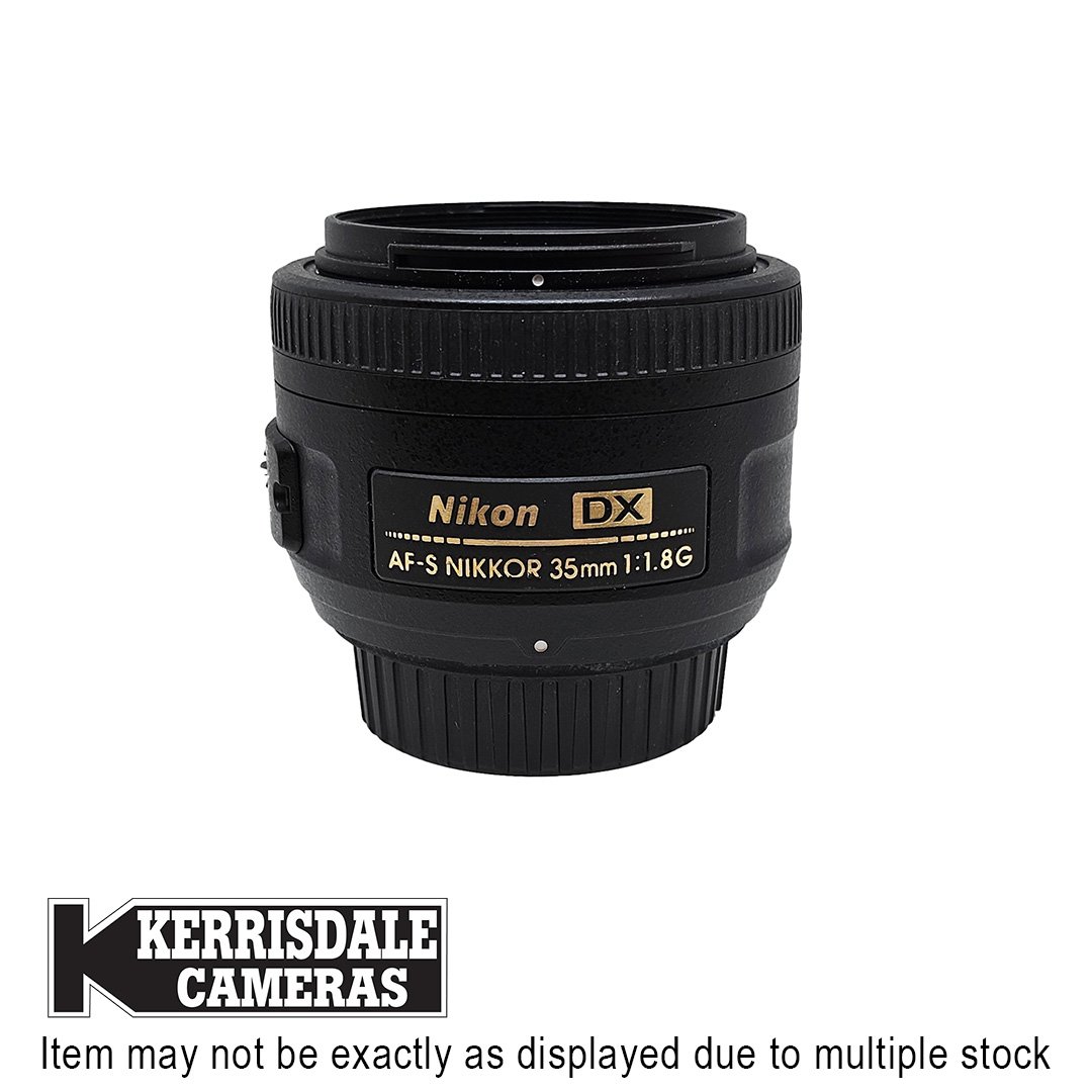 Nikon-Used 35mm F1.8 AFS G - Good Condition – Nikon DX Mount – Used # 587.25A35G