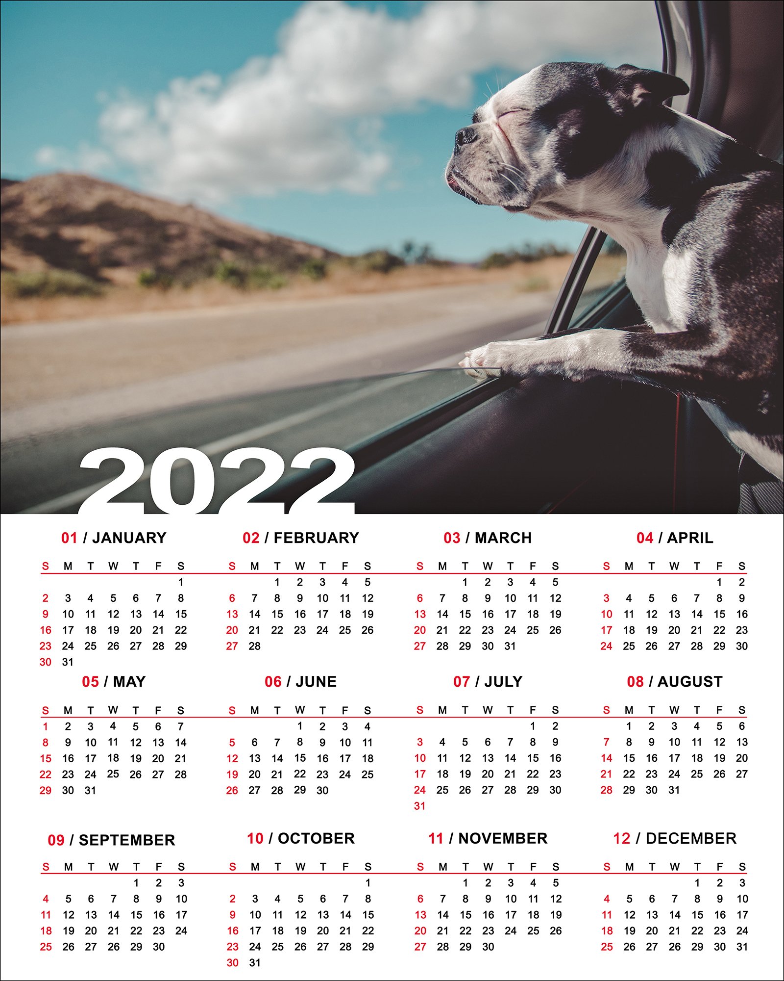 Uwec Calendar 2022 16 X 20 Poster Calendar - 2022 - Sharp Prints